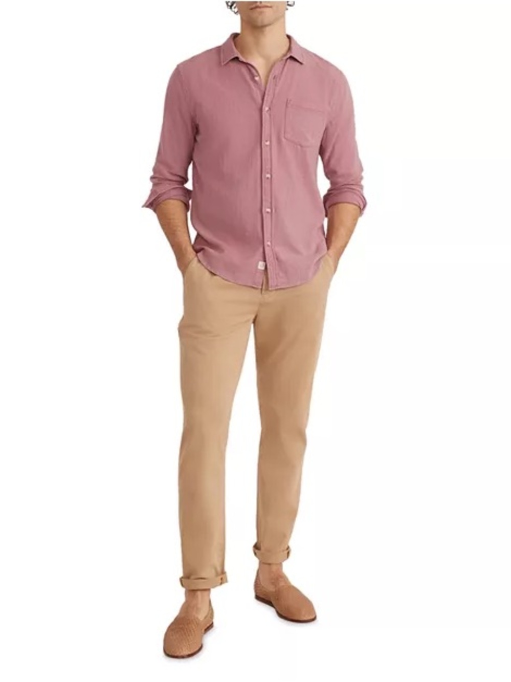 Marine layer Saturday Men's Slim fit khaki Pants